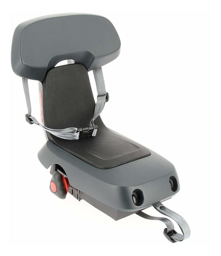 Silla Niño Trasera Guppy Jr Negro Gris 22 - 35kg Polisport