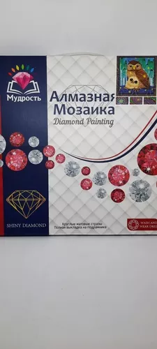 Pintura de diamante Cuadro Kit Crystal Art - Buda - 30 x 30 cm