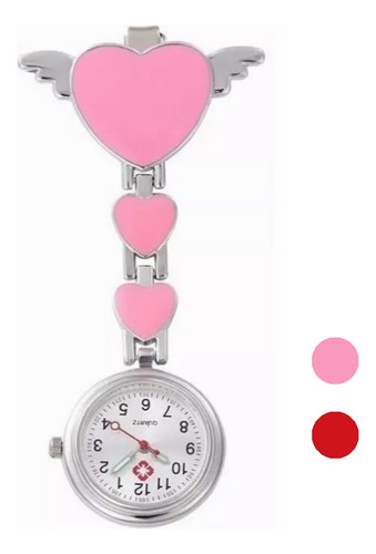 Reloj De Bolsillo Metal Broche Para Enfermera Broches 