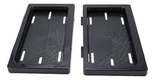 Funda Abatible Para Matrícula De Coche, 2 Unidades, Oculta,