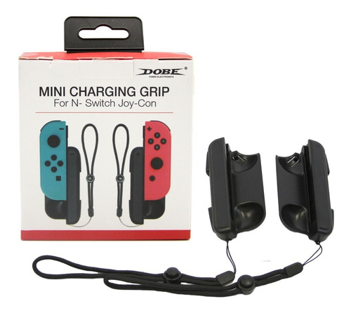 Imagen 3 de 6 de Base De Carga Mini Charging Grip Para Switch Joy-con Dobe