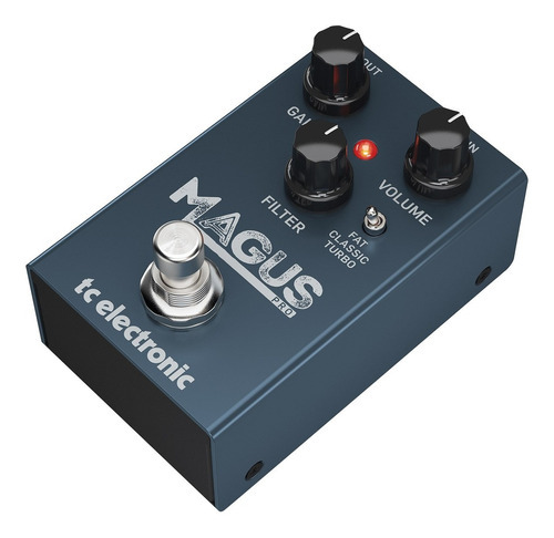 Tc Electronic Magus Pro Pedal Distorsión Guitarra Eléctrica Color Azul Oscuro