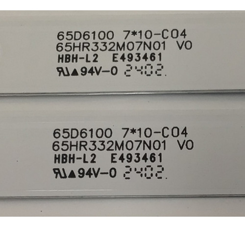 Leds Philips 65hr332m07n01 Lvu650csdx E0365 65pul7973/f7 (Usado)