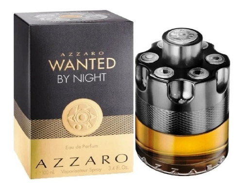 Azzaro Wanted By Night Men Edp 100ml Cerrado Celofan Afip 