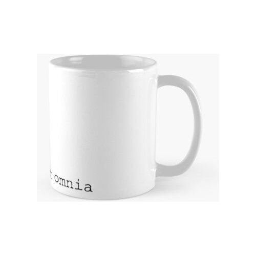 Taza Amor Vincit Omnia Black - Sense8 Calidad Premium