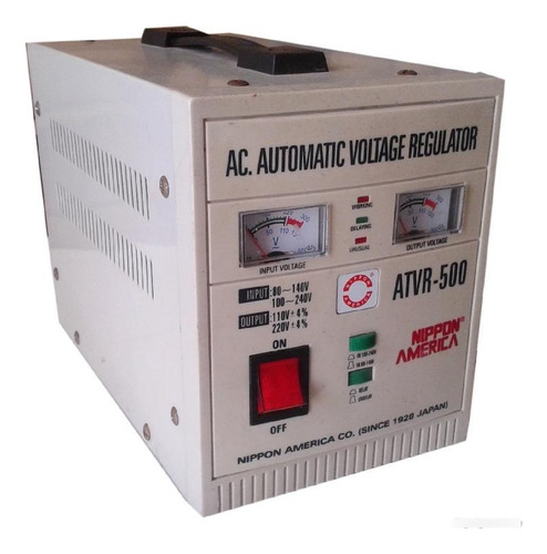 Estabilizador Nippon America Atvr-500 De Medio Kw