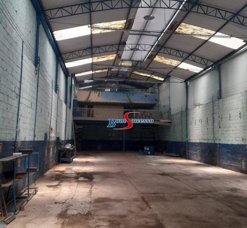 Galpão Para Alugar, 450 M² Por R$ 6.500,00/mês - Vila Nova York - São Paulo/sp - Ga0182
