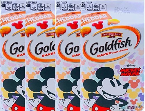 Goldfish Edición Especial Mickey Mouse Cheddar 6.6 Oz