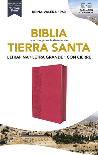 Libro: Biblia Reina-valera 1960, Tierra Santa, Ultrafina, Le