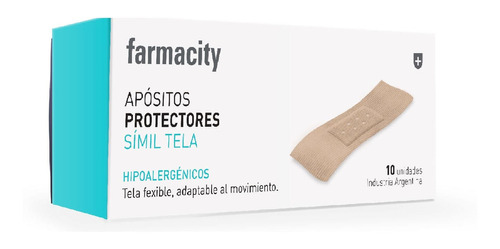 Apósitos Protectores Farmacity Hipoalergénicos X 10 Un