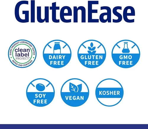 Enzimas Glutenease, Enzymedica, 60 Cápsulas Gluten