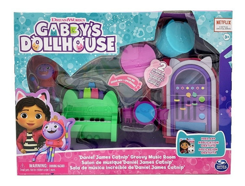 Set Gabbys Dollhouse - Sala De Musica Increible De Dj Catnip