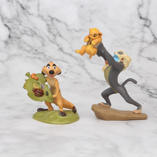 (9 Piezas) El Rey León Simba Nala Mufasa Figura Modelo Jugue