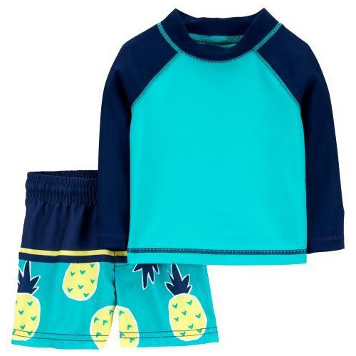 Set Lycra Remera +short Carters Con Filtro Uv Solar 74411111