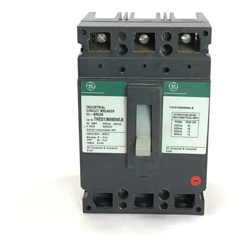 Breaker 3x90 Amperios General Electric Thed 136090wlb #569