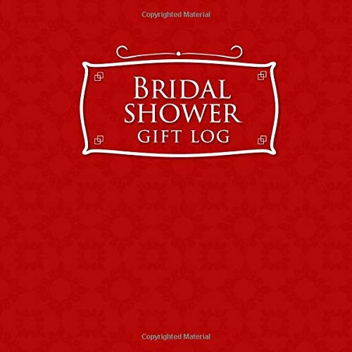 Bridal Shower Gift Log Gift Book, Gift Recorder, Gift Lists 