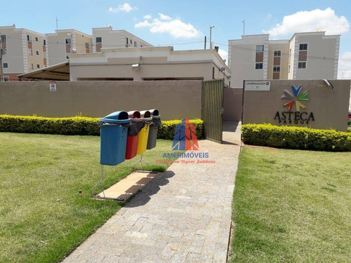 Apartamento Com 2 Dormitórios À Venda, 46 M² Por R$ 200.000 - Residencial Asteca - Loteamento Industrial Machadinho - Americana/sp - Ap0598