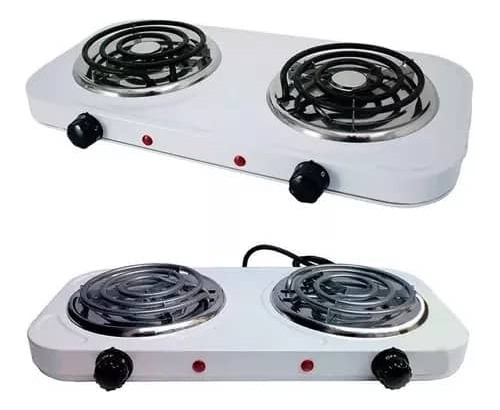 Cocina Electrica Dos Hornillas Hot Plate 110v- 2000w