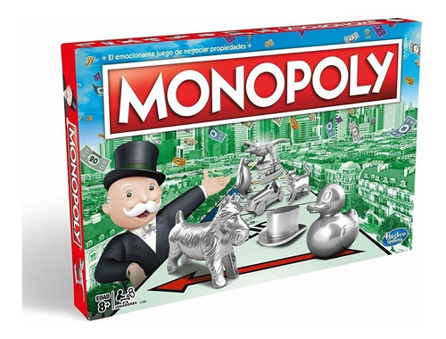 Juego Monopoly Original - Hasbro - Dgl Games & Comics