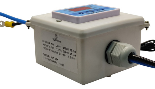 Controlador De Temperatura Termostato Digital Até 8000w
