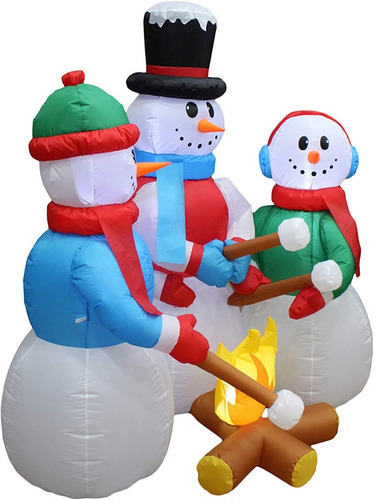Muñecos De Nieve Inflables Inflable Navidad Inflable