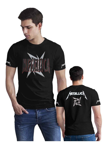 Polera Metalera Metallica D13