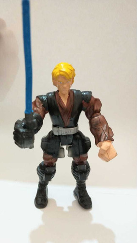 Anakin Skywalker Figura Star Wars Hecha En México Con Luz (Usado)