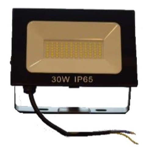 Foco P/ Exterior 30w C/ Sensor Luz Ip65 Smd 4000k Ref_036