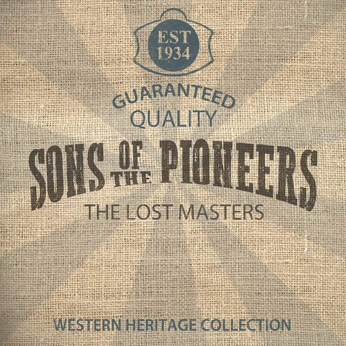 Cd: Cd Importado De Sons Of The Pioneers Lost Masters Usa