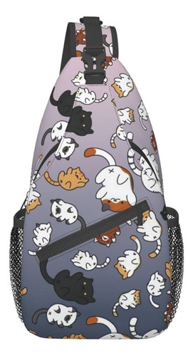 Gelxicu Bolso Bandolera De Gato De Dibujos Animados Lindo Bo