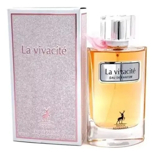 Frasco do perfume Perfume Árabe Maison Alhambra La Vivacité Eau De Parfum 100 Ml