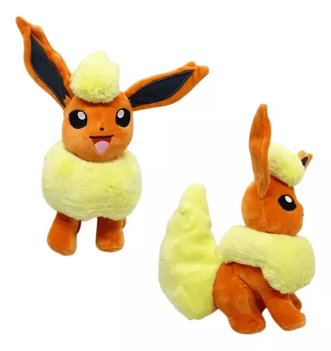 Leafeon Evoluções Evolution Eevee Pokemon Pelúcia 20cm