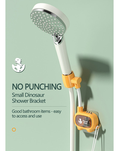 Soporte De Ducha E Punch, Cabezal De Ducha Universal Para Ba