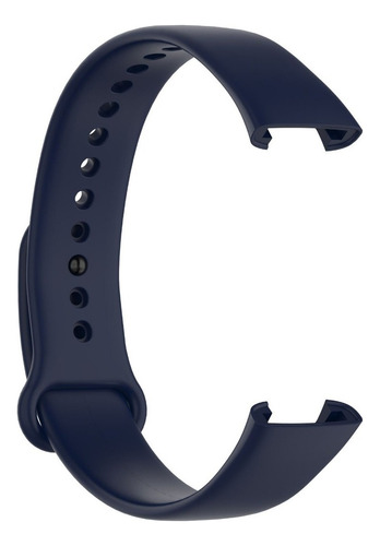 Pulseira Silicone Compatível Com Xiaomi Redmi Smart Band Pro Cor Azul-escuro