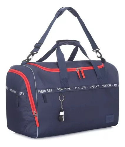 Bolso Deportivo Viaje Everlast Grande Original Gym Box 