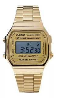 Reloj Casio Retro A168wg-9a Dorado Unisex Original