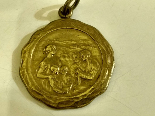 Medalla Euskal Echea Dorada Grabado: Constante Rossi