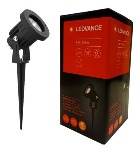 Estaca Jardín Led Cálida Jabalina 5w Exterior Ledvance - E A