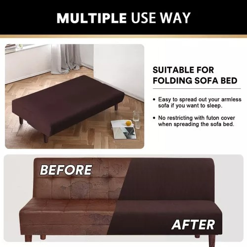 Fundas De Sofá Cama, Fundas Para Futón,talla S 120-155cm