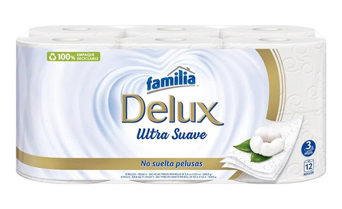 Papel Higienico Familia Delux 12 Rollos 29 Mtros C/u