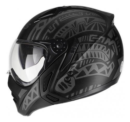 Casco Peels Mirage Nazca Doble Visor Mentonera Extraible