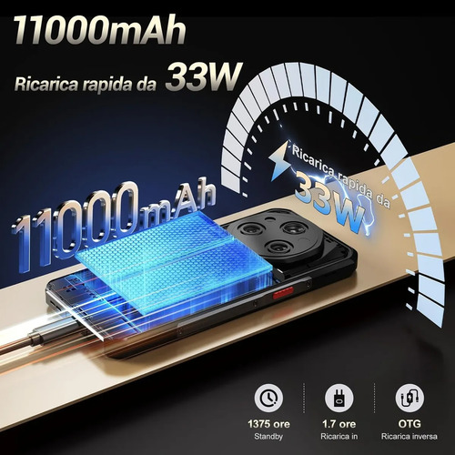 Oukitel Wp55pro 16+32gb 512gb Dual Sim Celulares Resistentes