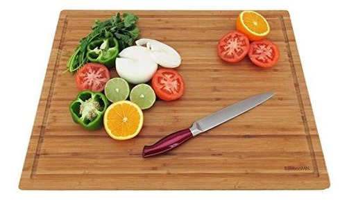 Bamboomn Marca Heavy Duty Premium Bamboo Cutting Board 24 X 