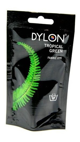 Tinte Para Tela - Tinte Dylon Hand Fabric Verde Tropical