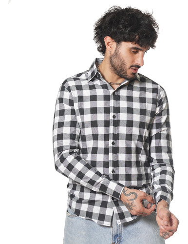Camisa Escosesa Cuadros Hombre Pack X 2 A Eleccion Colores