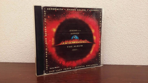 Armageddon The Album - Soundtrack * Cd Bon Jovi Aerosmith