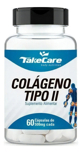 Colágeno tipo II 500 mg 60 cápsulas Take Care