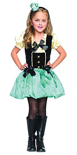 Mad Hatter Tea Party Princess Child Costume Size Small