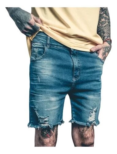 Shorts American State Yoaco Denim Walkshort Hombre Adulto 