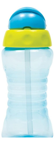 Garrafinha Buba Fresh 300ml Com Canudo Silicone Bpa Free